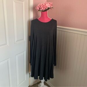 👗NWT Old Navy Dark Grey A-Line Dress/Tunic, size XL